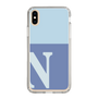 Slim Protection Case［ Original - initial two tone - N blue ］