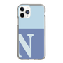 Slim Protection Case［ Original - initial two tone - N blue ］