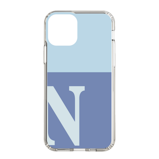 Slim Protection Case［ Original - initial two tone - N blue ］