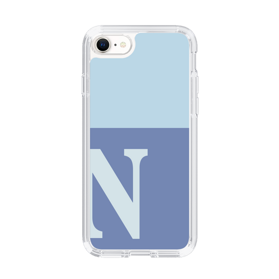 Slim Protection Case［ Original - initial two tone - N blue ］