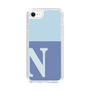 Slim Protection Case［ Original - initial two tone - N blue ］