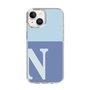 Slim Protection Case［ Original - initial two tone - N blue ］