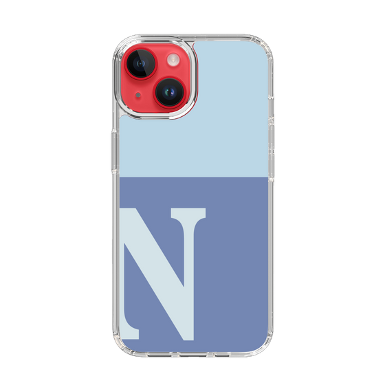 Slim Protection Case［ Original - initial two tone - N blue ］