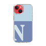 Slim Protection Case［ Original - initial two tone - N blue ］
