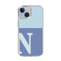 Slim Protection Case［ Original - initial two tone - N blue ］