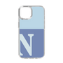 Slim Protection Case［ Original - initial two tone - N blue ］