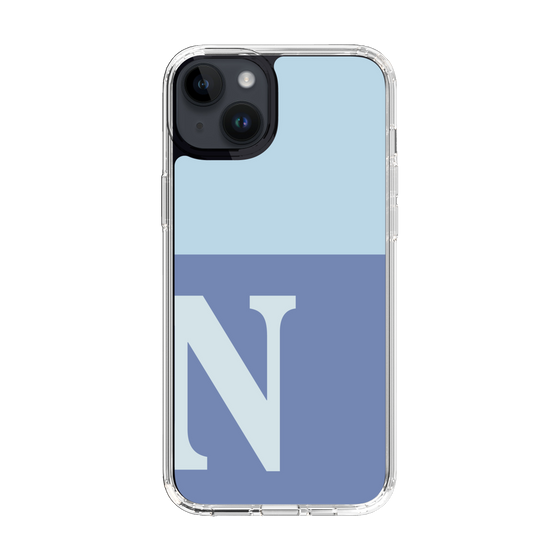 Slim Protection Case［ Original - initial two tone - N blue ］