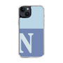 Slim Protection Case［ Original - initial two tone - N blue ］