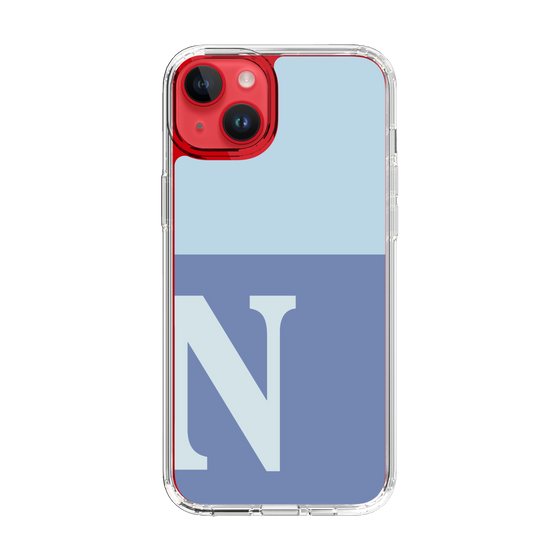 Slim Protection Case［ Original - initial two tone - N blue ］