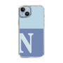 Slim Protection Case［ Original - initial two tone - N blue ］