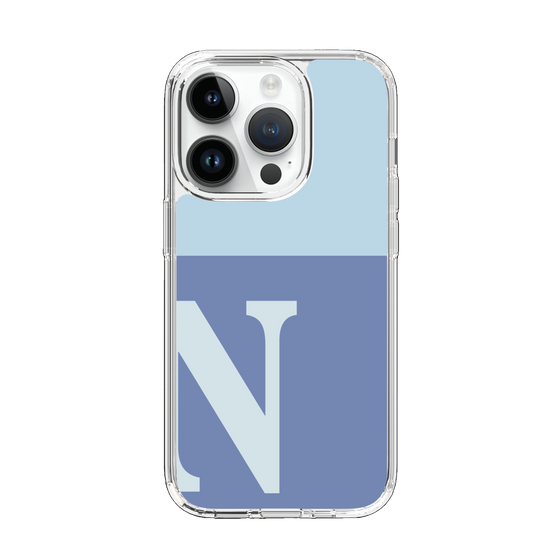 Slim Protection Case［ Original - initial two tone - N blue ］