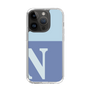 Slim Protection Case［ Original - initial two tone - N blue ］