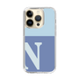 Slim Protection Case［ Original - initial two tone - N blue ］