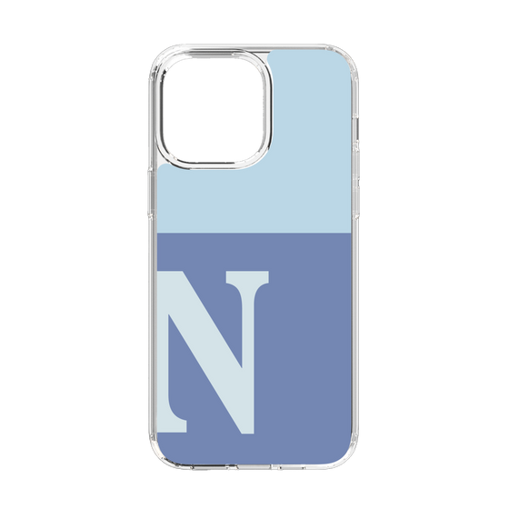 Slim Protection Case［ Original - initial two tone - N blue ］