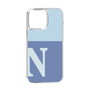 Slim Protection Case［ Original - initial two tone - N blue ］