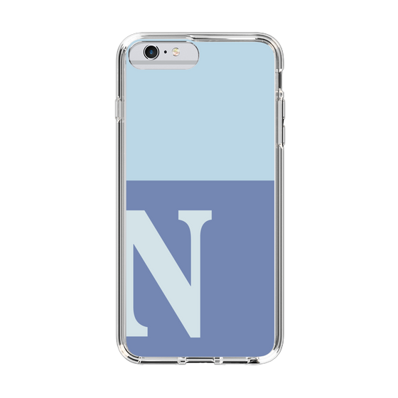 Slim Protection Case［ Original - initial two tone - N blue ］