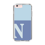 Slim Protection Case［ Original - initial two tone - N blue ］