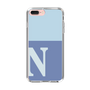 Slim Protection Case［ Original - initial two tone - N blue ］