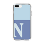 Slim Protection Case［ Original - initial two tone - N blue ］