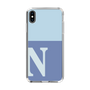 Slim Protection Case［ Original - initial two tone - N blue ］