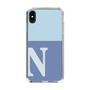 Slim Protection Case［ Original - initial two tone - N blue ］