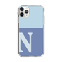 Slim Protection Case［ Original - initial two tone - N blue ］