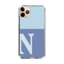 Slim Protection Case［ Original - initial two tone - N blue ］