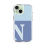 Slim Protection Case［ Original - initial two tone - N blue ］