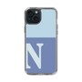 Slim Protection Case［ Original - initial two tone - N blue ］