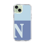 Slim Protection Case［ Original - initial two tone - N blue ］