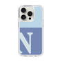Slim Protection Case［ Original - initial two tone - N blue ］