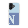 Slim Protection Case［ オリジナル - initial two tone - N blue ］