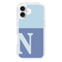 Slim Protection Case［ オリジナル - initial two tone - N blue ］