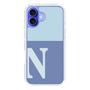 Slim Protection Case［ オリジナル - initial two tone - N blue ］
