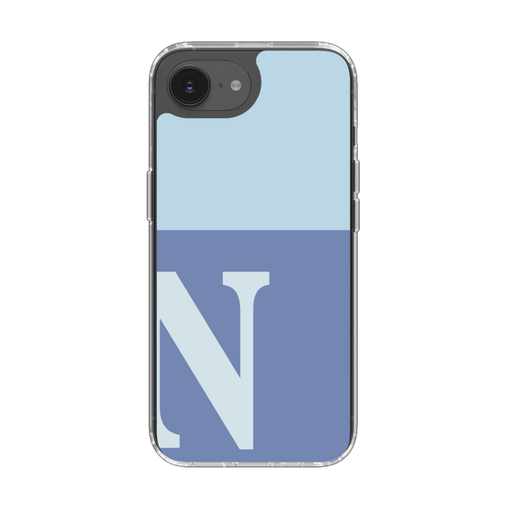 Slim Protection Case［ Original - initial two tone - N blue ］
