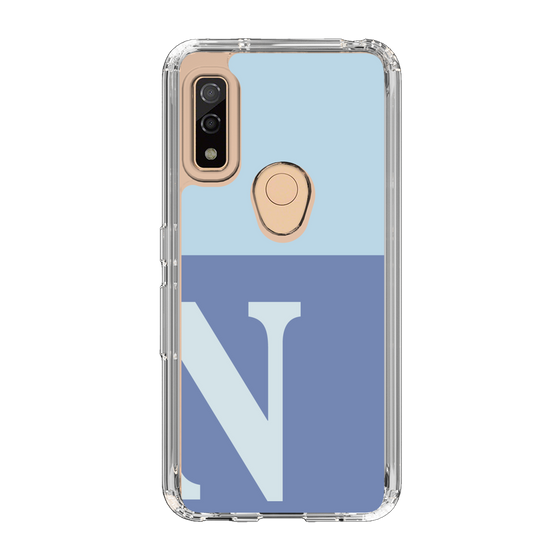 Slim Protection Case［ Original - initial two tone - N blue ］