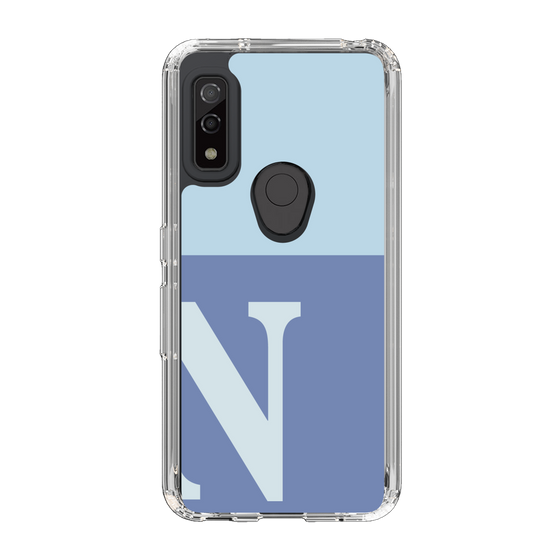 Slim Protection Case［ Original - initial two tone - N blue ］