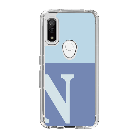 Slim Protection Case［ Original - initial two tone - N blue ］
