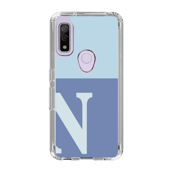 Slim Protection Case［ Original - initial two tone - N blue ］