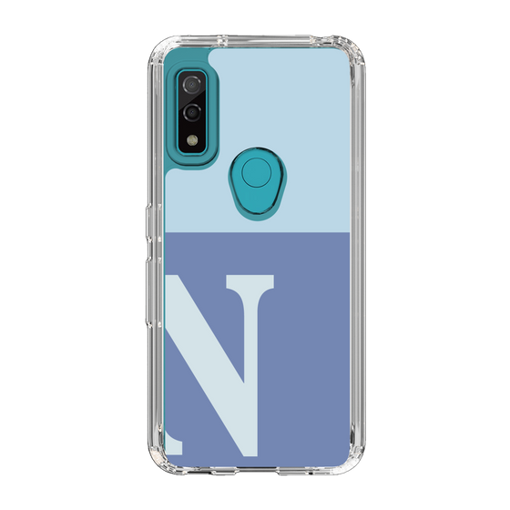 Slim Protection Case［ Original - initial two tone - N blue ］