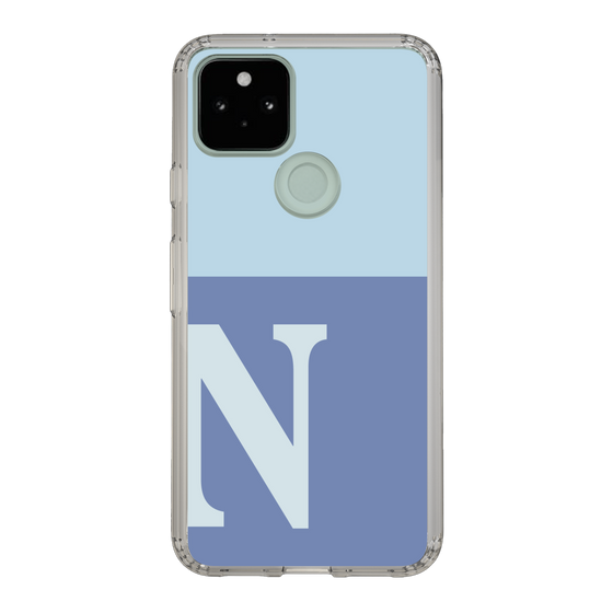 Slim Protection Case［ Original - initial two tone - N blue ］