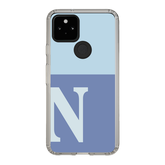 Slim Protection Case［ Original - initial two tone - N blue ］