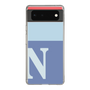 Slim Protection Case［ Original - initial two tone - N blue ］
