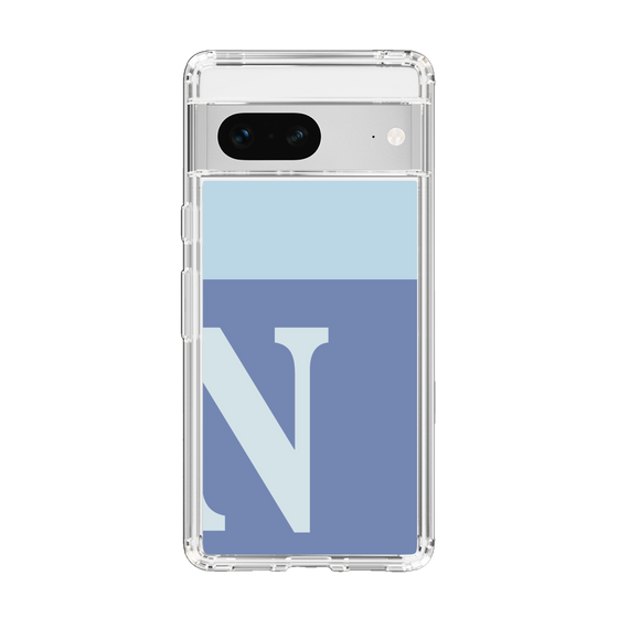 Slim Protection Case［ Original - initial two tone - N blue ］