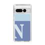 Slim Protection Case［ Original - initial two tone - N blue ］