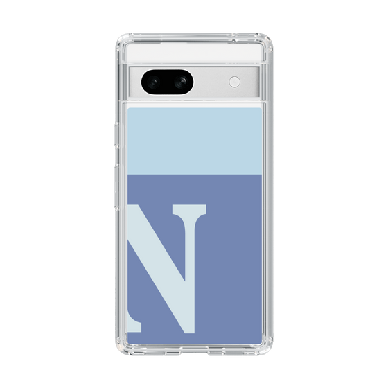 Slim Protection Case［ Original - initial two tone - N blue ］
