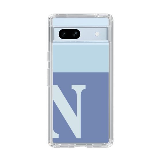 Slim Protection Case［ Original - initial two tone - N blue ］
