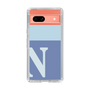Slim Protection Case［ Original - initial two tone - N blue ］