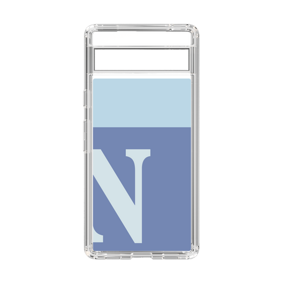 Slim Protection Case［ Original - initial two tone - N blue ］