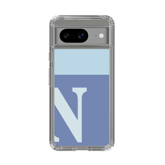 Slim Protection Case［ Original - initial two tone - N blue ］